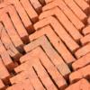 Brique d'angle 4x11x22 rouge