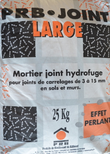 Joint large pour Terre Cuite