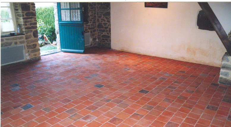 Carreaux Tridition 14x14 Rouge Flamm